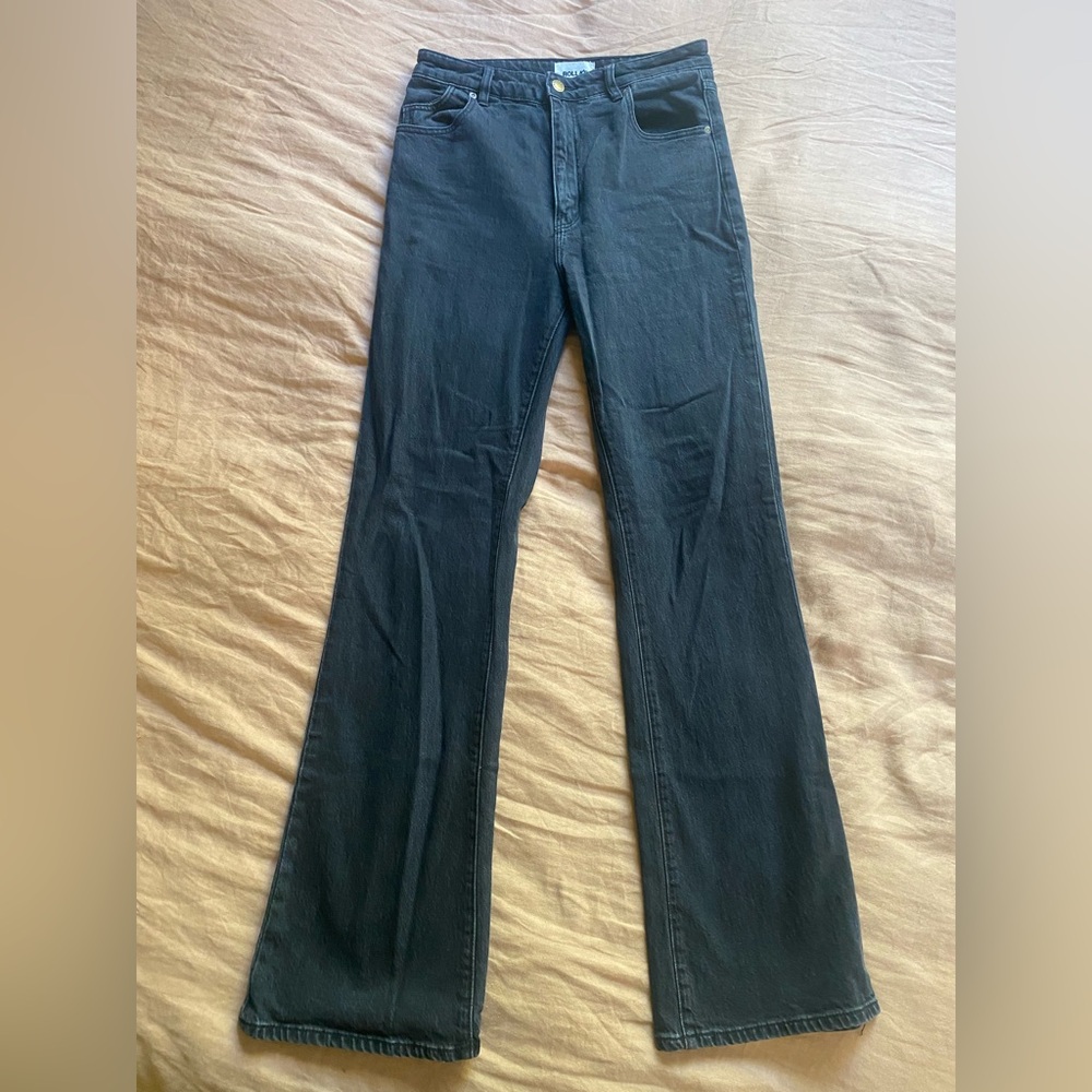 ROLLA'S Black Bootcut Jeans